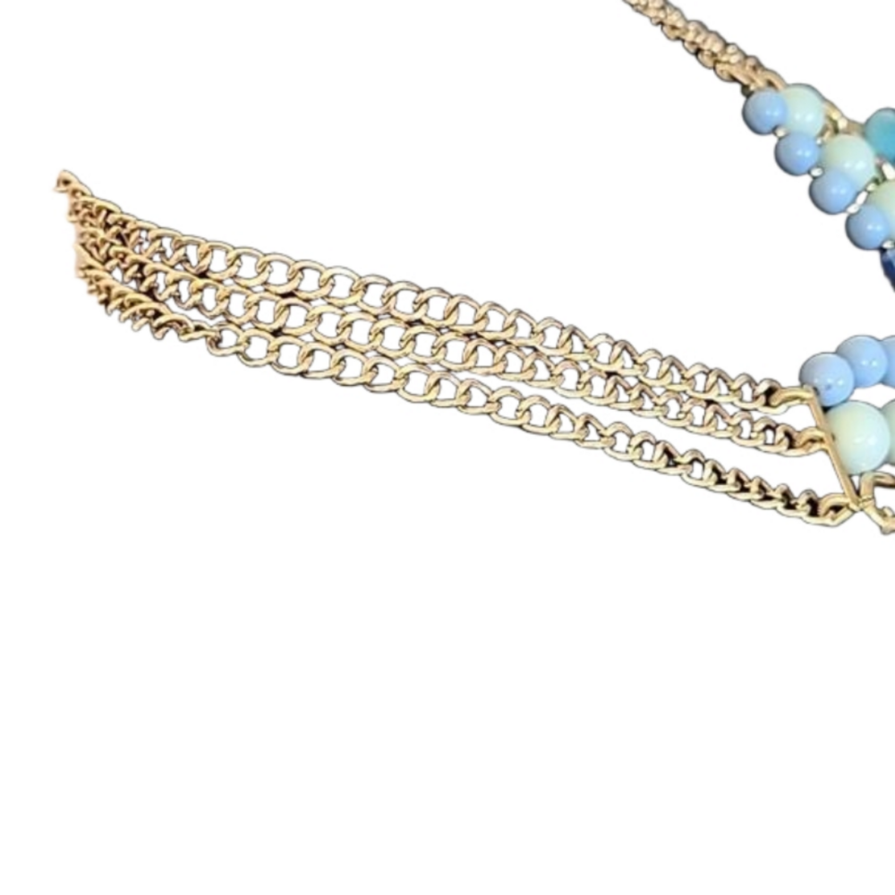 Talbots Statement Multi Strand Necklace - image 3